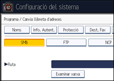 Il�lustraci&oacute; de pantalla del panell d'operacions
