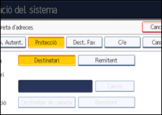Il�lustraci&oacute; de pantalla del panell d'operacions