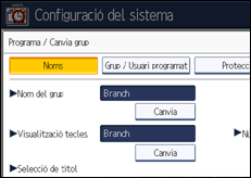 Il�lustraci&oacute; de pantalla del panell d'operacions