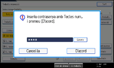 Il�lustraci&oacute; de pantalla del panell d'operacions