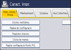 Il�lustraci&oacute; de pantalla del panell d'operacions