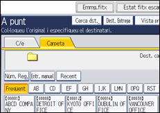 Il�lustraci&oacute; de pantalla del panell d'operacions