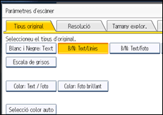 Il�lustraci&oacute; de pantalla del panell d'operacions