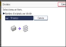 Il�lustraci&oacute; de pantalla del panell d'operacions