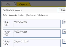 Il�lustraci&oacute; de pantalla del panell d'operacions