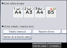 Il�lustraci&oacute; de pantalla del panell d'operacions