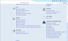 Ilustrace obrazovky webového prohlížeče