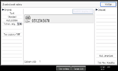 Ilustrace displeje ovládacího panelu