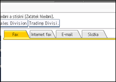 Ilustrace displeje ovládacího panelu