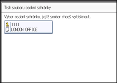 Ilustrace displeje ovládacího panelu