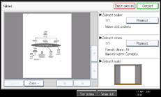 Ilustrace displeje ovládacího panelu