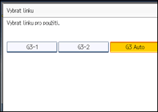 Ilustrace displeje ovládacího panelu