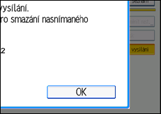 Ilustrace displeje ovládacího panelu