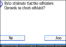 Ilustrace displeje ovládacího panelu