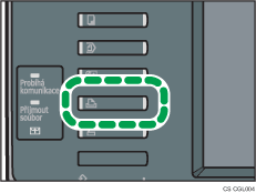 Ilustrace tlačítka Tiskárna