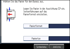 Abbildung Bedienfeld-Display