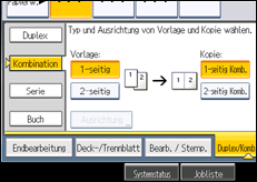 Abbildung Bedienfeld-Display