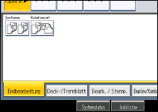Abbildung Bedienfeld-Display