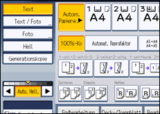 Abbildung Bedienfeld-Display