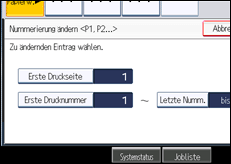 Abbildung Bedienfeld-Display