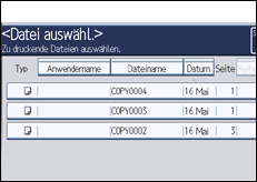 Abbildung Bedienfeld-Display