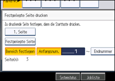 Abbildung Bedienfeld-Display
