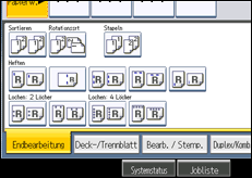 Abbildung Bedienfeld-Display