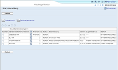 Web-Browser Bildschirmdarstellung