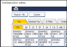 Abbildung Bedienfeld-Display