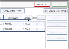 Abbildung Bedienfeld-Display