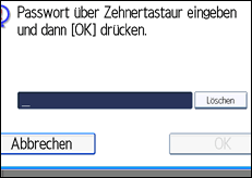 Abbildung Bedienfeld-Display