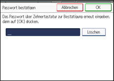Abbildung Bedienfeld-Display
