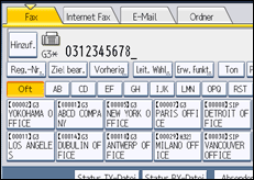 Abbildung Bedienfeld-Display