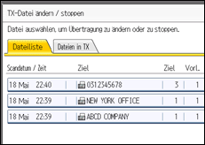 Abbildung Bedienfeld-Display
