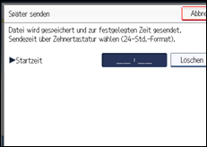 Abbildung Bedienfeld-Display