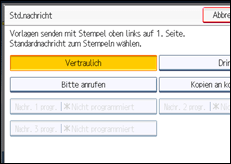 Abbildung Bedienfeld-Display