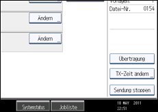 Abbildung Bedienfeld-Display