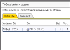 Abbildung Bedienfeld-Display