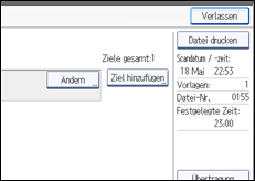 Abbildung Bedienfeld-Display