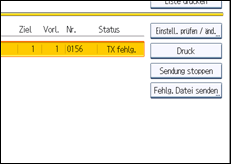 Abbildung Bedienfeld-Display