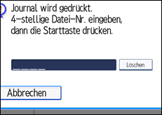 Abbildung Bedienfeld-Display
