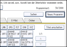 Abbildung Bedienfeld-Display