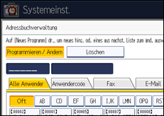 Abbildung Bedienfeld-Display