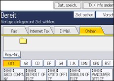 Abbildung Bedienfeld-Display