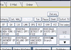 Abbildung Bedienfeld-Display