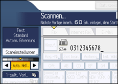 Abbildung Bedienfeld-Display