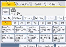 Abbildung Bedienfeld-Display