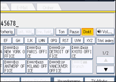 Abbildung Bedienfeld-Display