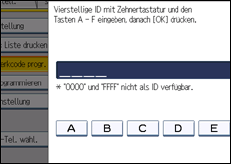 Abbildung Bedienfeld-Display