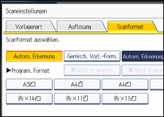 Abbildung Bedienfeld-Display
